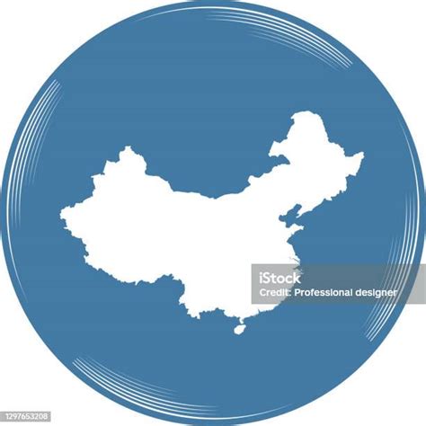 Map Of China Stock Illustration - Download Image Now - Asia, Cartography, China - East Asia - iStock