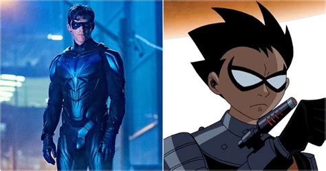 Robin: Animated Teen Titans Vs. Live-Action Titans | CBR