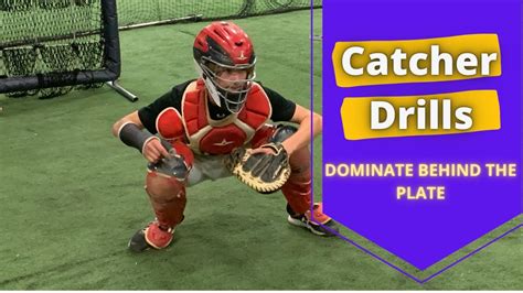 5 Catcher Drills to DOMINATE behind the plate for all catchers - YouTube