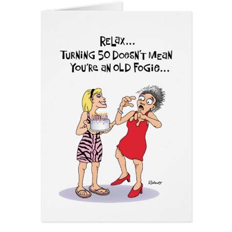 Funny 50th Birthday Card for Her | Zazzle