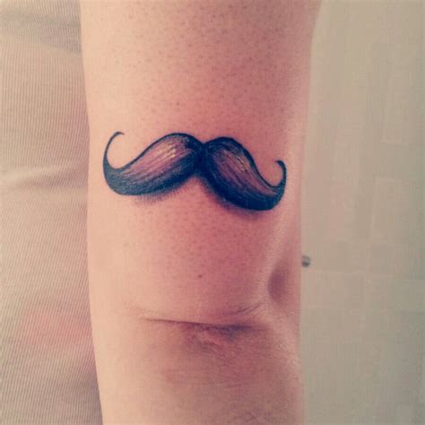 Mustache Tattoo | Mustache tattoo, Elbow tattoos, Tattoos