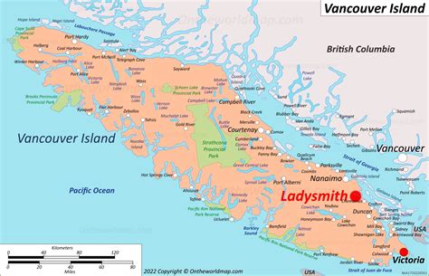 Ladysmith Map | British Columbia, Canada | Detailed Maps of Ladysmith