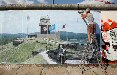 'Wall on Wall' exhibit displayed on former Berlin Wall - NBC News