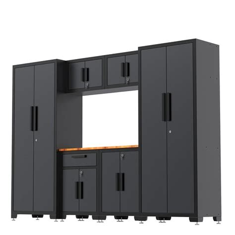 Torin Garage Workshop Tool Organizer Storage Cabinets: 7 Piece Set with Lockers - Walmart.com ...