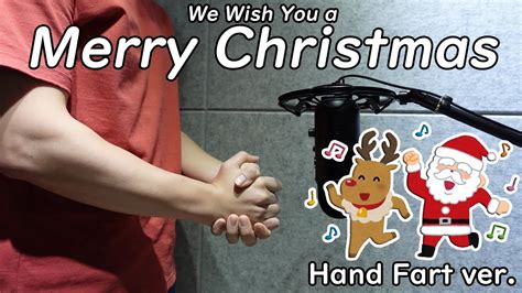 We Wish You a Merry Christmas【Hand Cover】 - YouTube