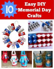 10 Easy DIY Memorial Day Crafts #MemorialDayWeekend #activities #FamilyFun #crafts | Crafts ...