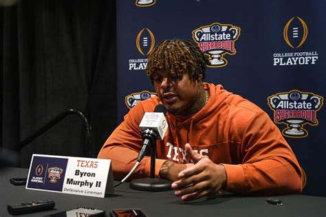 Texas football's Byron Murphy II responds to Washington's Michael Penix ...