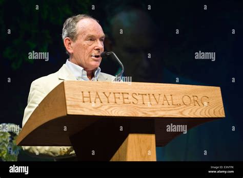 Simon Jenkins reading at Letters Live event at Hay Festival 2014 ©Jeff ...