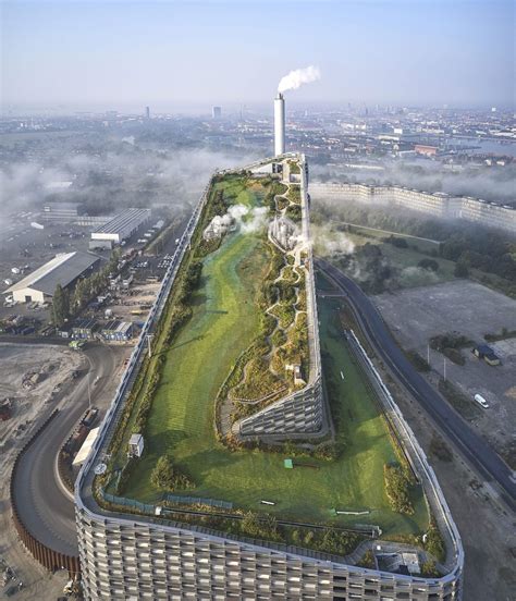 Check Out Copenhill, the Snow-Free Ski Hill and Climbing Wall Atop a Copenhagen Power Plant