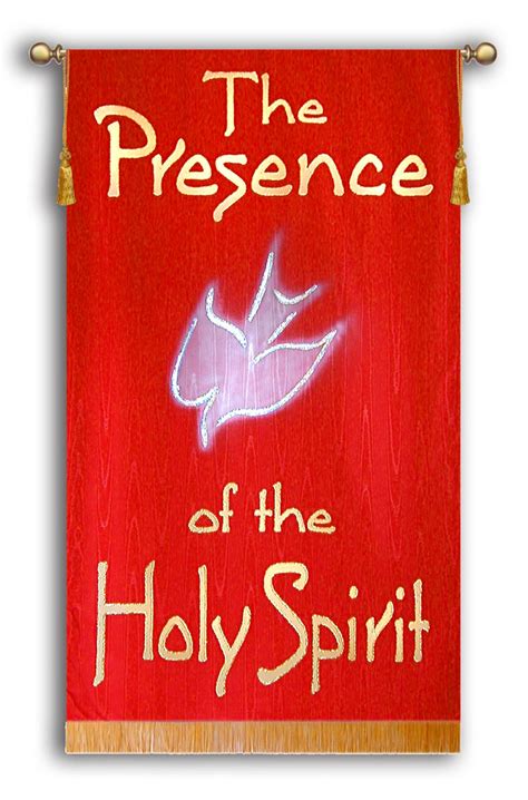 The Presence of the Holy Spirit Church Pentecost banner