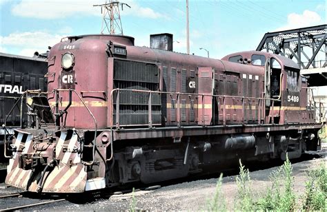 Conrail | Buffalo, New York | Alco class RS3 #5489 diesel-electric locomotive | ex-Lehigh Valley ...