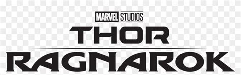 Thor Ragnarok Logo Black - Thor Ragnarok Logo Vector, HD Png Download - 1280x341(#191095) - PngFind