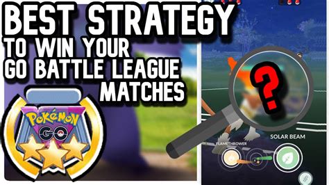 BEST STRATEGY FOR GO BATTLE LEAGUE PVP * GREAT LEAGUE * | POKEMON GO ...