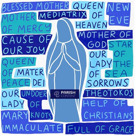 Most Holy Name of Mary v2 - Parish Content - Catholic Social Media Content, Photos, Canva Templates