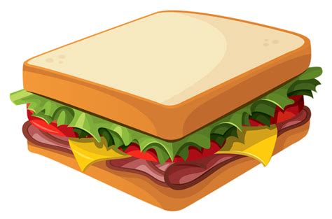 Sandwich Drawing, Food Png, Food Clipart, Cute Food Drawings, Aesthetic ...