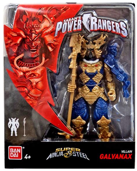 Power Rangers Super Ninja Steel Villain Galvanax 5 Action Figure Bandai America - ToyWiz