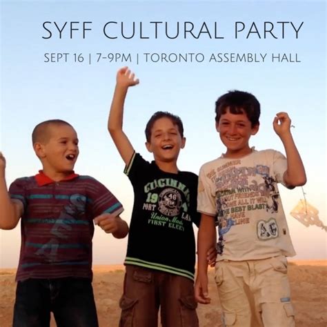 Syria Film Festival Cultural Party