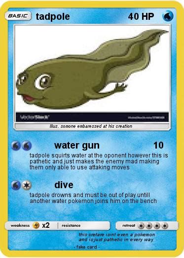 Pokémon tadpole 32 32 - water gun - My Pokemon Card