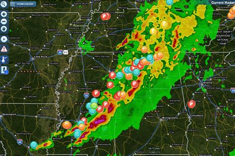Storm Chaser Maps Interactive Map