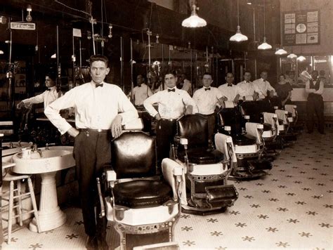 33 Rare Vintage Photographs Captured Barber Shops From Between the Late ...