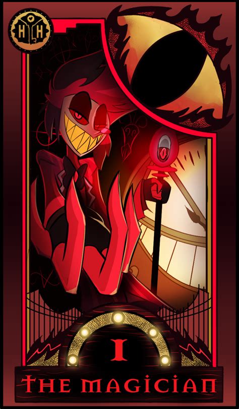 Hazbin Hotel Tarot Cards by William Smith at Coroflot.com