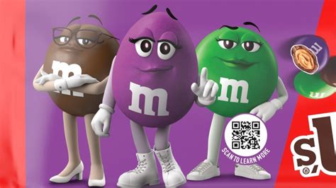 The Purple M&M Makes Its Debut In First-Ever All-Female Packs