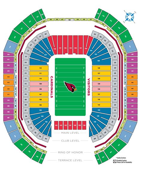 State Farm Stadium Seating Chart - Seating plans of Sport arenas around the World