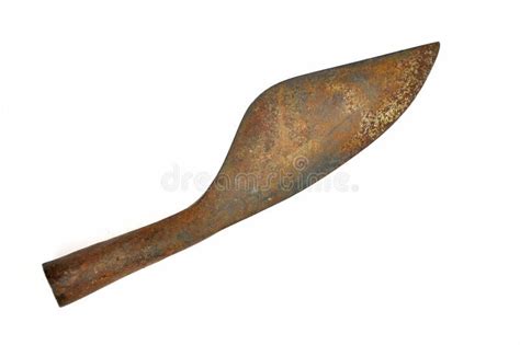 Rusty old knife stock image. Image of iron, utensil, metal - 28133017