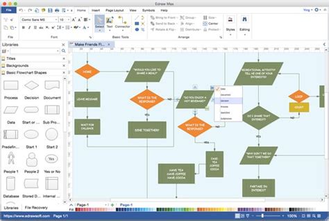 Is there a flowchart program that can be used on Mac similar to Visio ...