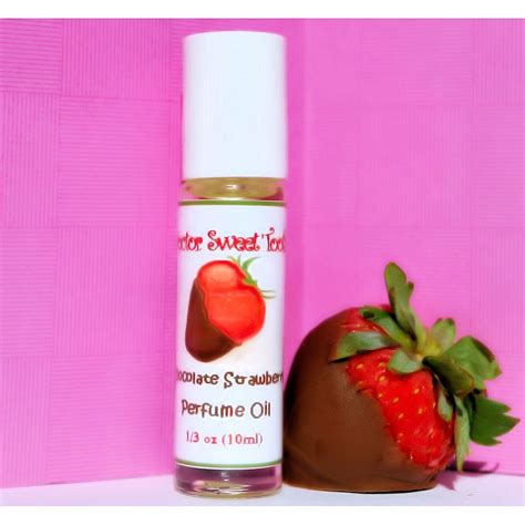 Chocolate Strawberry Perfume Oil Roll-On by doctorsweettooth