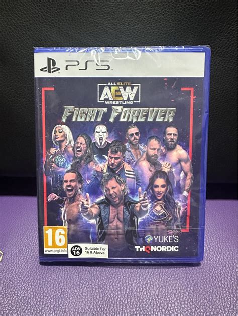 AEW Fight Forever (WWE Wrestling game) (PS5), Video Gaming, Video Games ...