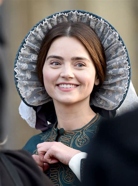 Jenna Coleman - 'Victoria' Set in Beverley, East Yorkshire, UK 2/24/ 2017