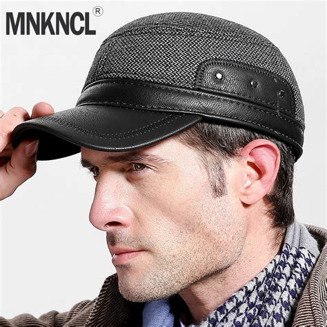 Aliexpress.com : Buy MNKNCL Wool Knitted Design Winter Baseball Cap Men ...