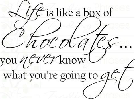 Life Is Like A Box Of Chocolates Tattoo