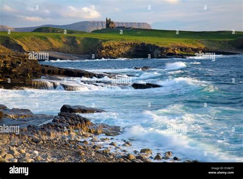 Classiebawn Castle, Mullaghmore, Co Sligo, Ireland; 19Th Century Castle With Ben Bulben In The ...