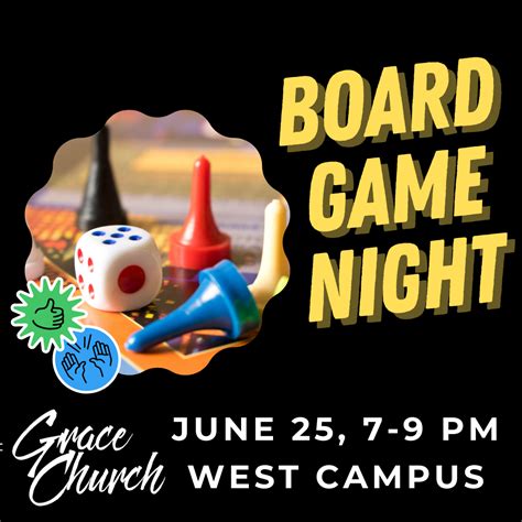 Board Game Night! - Bay City Grace Church