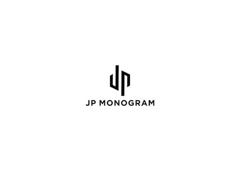 Premium Vector | Jp monogram logo design vector illustration