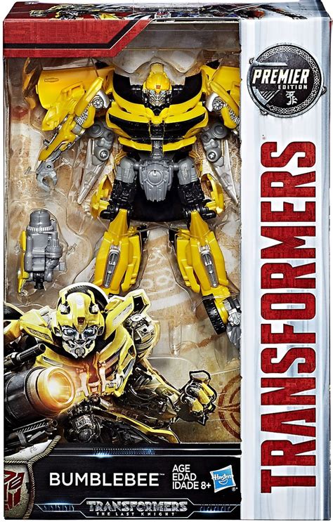 Transformers The Last Knight Premier Deluxe Bumblebee Action Figure ...