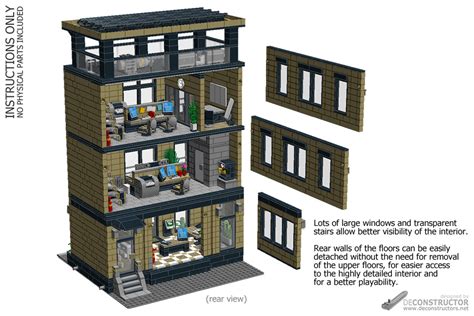 Lego Modern House Instructions - Garden and Modern House Image Dnauranai.Com