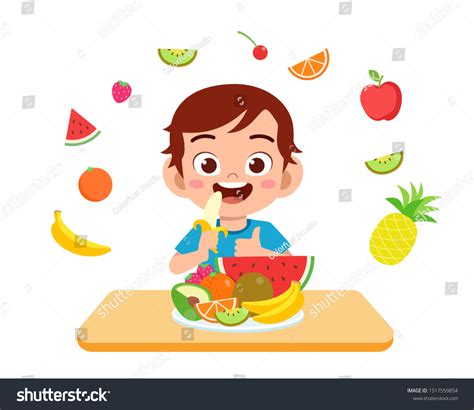 157.647 afbeeldingen voor eat fruit cartoon: afbeeldingen, stockfoto‘s en vectoren | Shutterstock