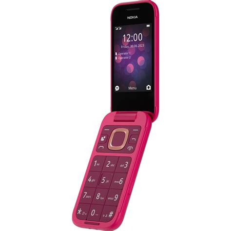 Nokia 2660 Flip 4G 128MB (Pop Pink) - JB Hi-Fi