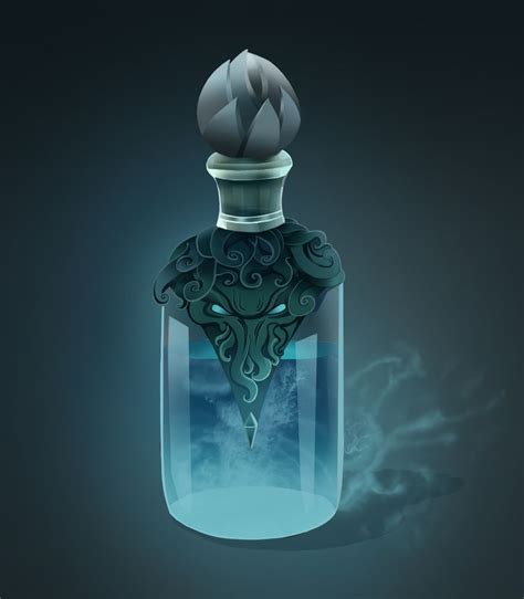 ArtStation - Potions, Valeria Malkova | Magic bottles, Potions, Fantasy props