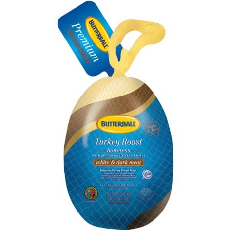 Butterball White & Dark Meat Frozen Boneless Turkey Roast, 3 lb - Kroger