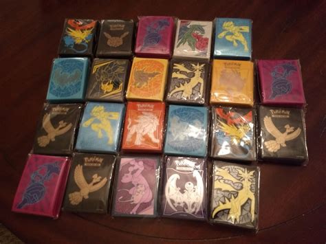 22 packs of Pokemon TCG card sleeves. These sleeves came from the ...