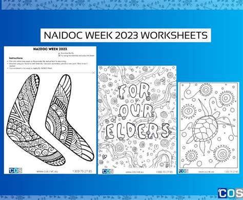 NAIDOC Week 2023: Craft Worksheet for Kids