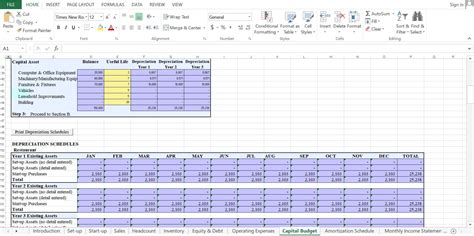 Free Restaurant Business Plan Excel Template - PRINTABLE TEMPLATES