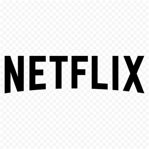 Black Netflix Text Logo | Citypng