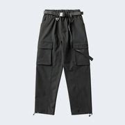 Black Cargo Pants Streetwear – Techwear UK