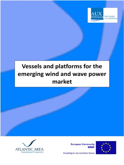 Vessels and Platforms For The Emerging Wind and Wave Power Market | PDF ...