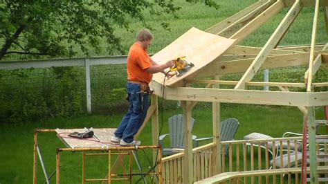 Gazebo Construction - YouTube